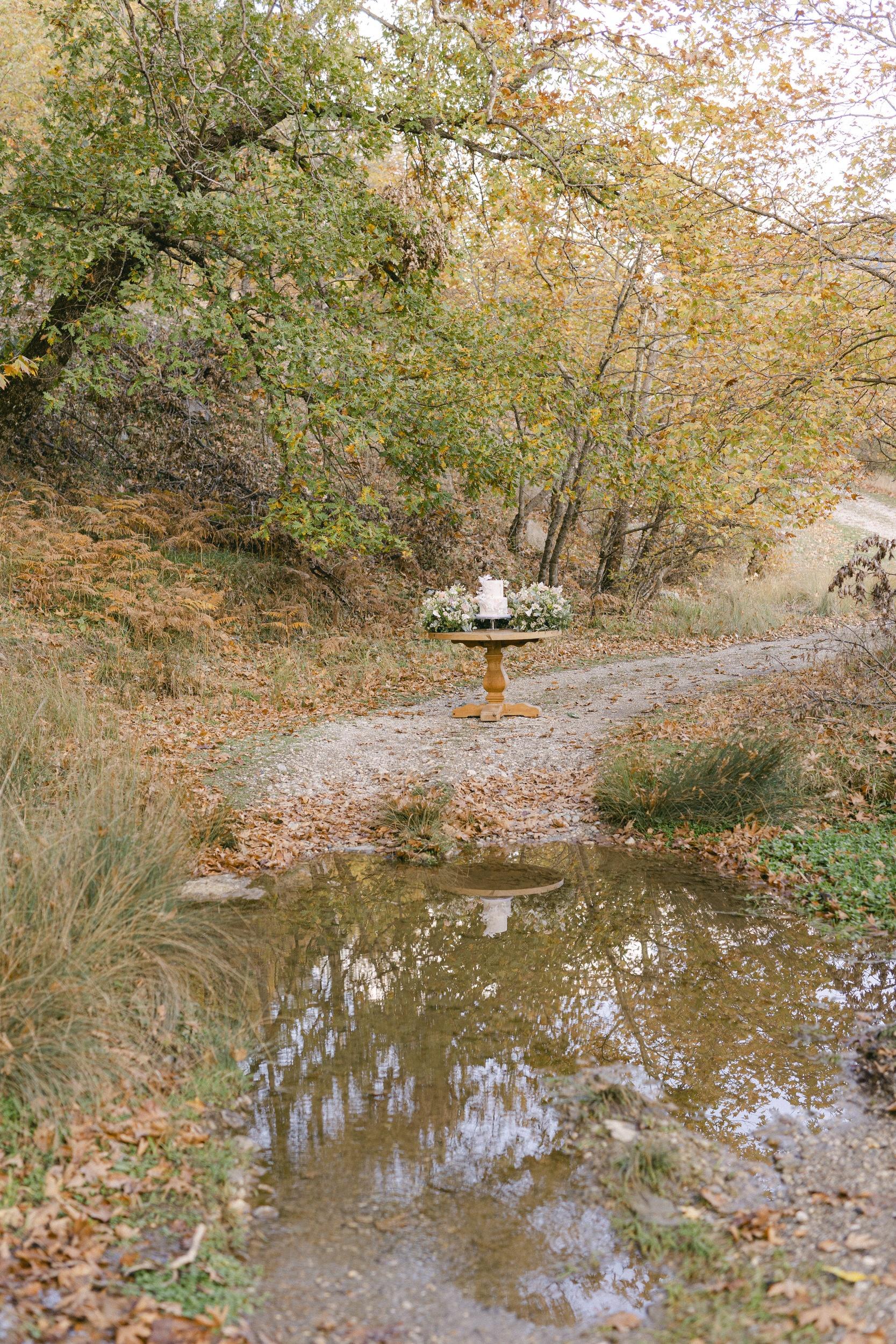 Romantic Wedding Lake Doxa Greece